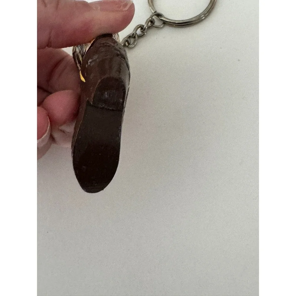 Boot Keychain Key‎ Ring Multi-Color Resin Like